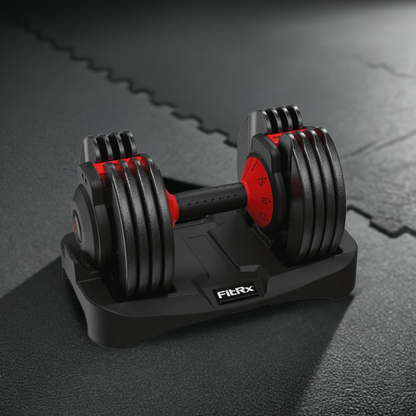 Smartbell 25Lbs. Quick-Select 9 in 1 Adjustable Dumbbell for Home Gym